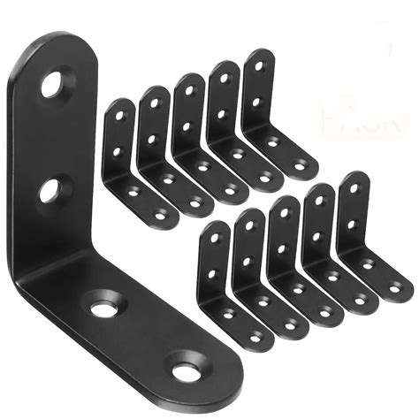 black metal corner brackets|black outside corner brackets.